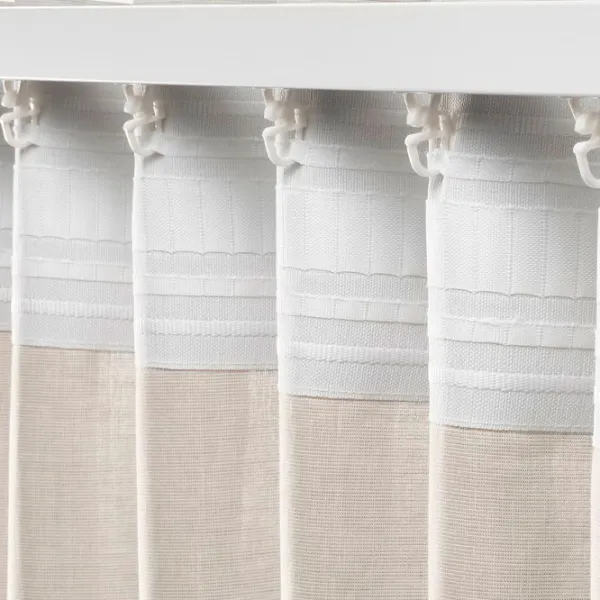 Шторы Ikea Hannalill Бежевый / Хлопок photo 3