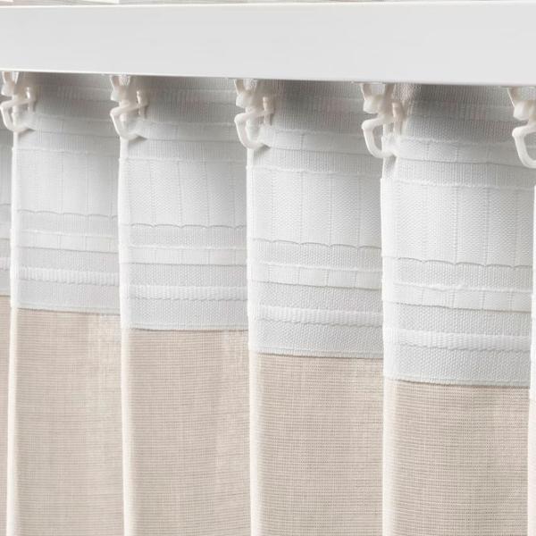 Шторы Ikea Hannalill Бежевый / Хлопок photo 3