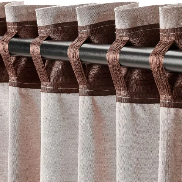 Шторы Ikea Hannalill Коричневый / Хлопок photo 5
