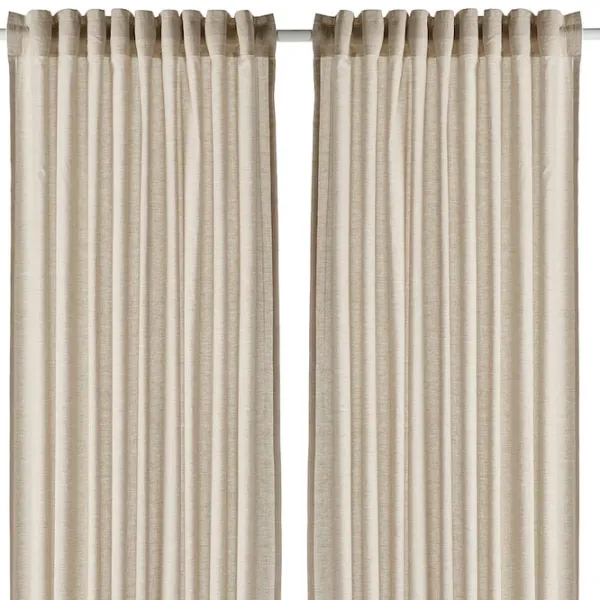 Шторы Ikea Hannalill Зеленый / Хлопок photo 1