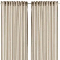 Шторы Ikea Hannalill Зеленый / Хлопок