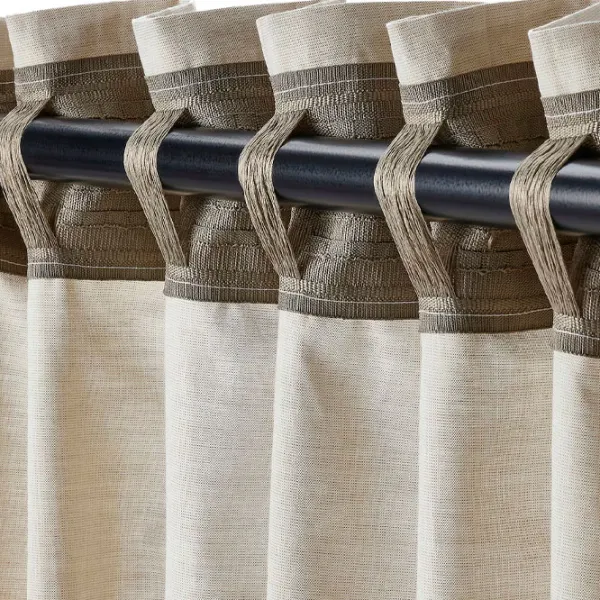 Шторы Ikea Hannalill Зеленый / Хлопок photo 4