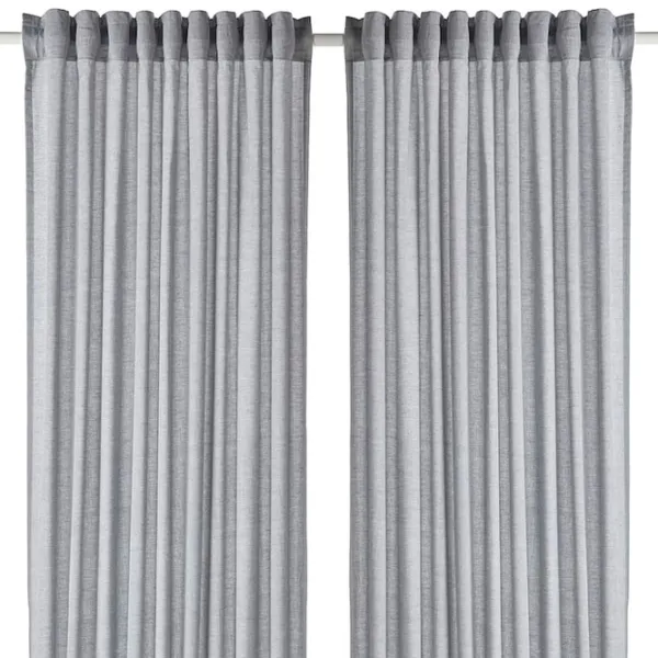 Draperii Ikea Hannalill Gray / Bumbac photo 1