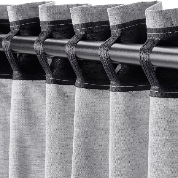 Draperii Ikea Hannalill Gray / Bumbac photo 4