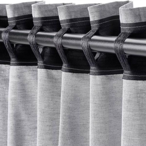 Draperii Ikea Hannalill Gray / Bumbac photo 4