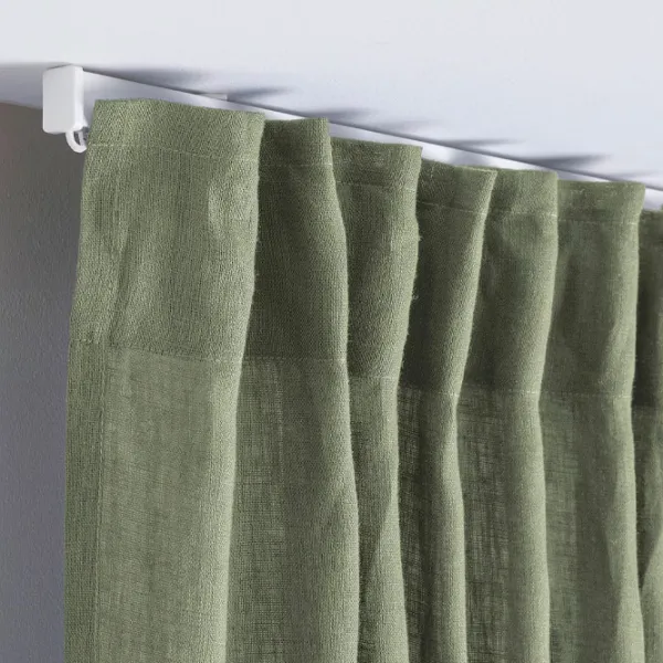 Шторы Ikea Dytag Зеленый / Лён photo 3