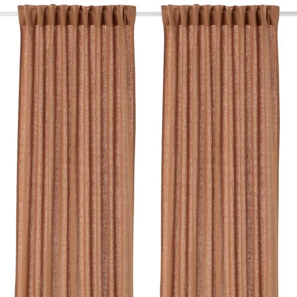 Шторы Ikea Dytag Бежевый / Лён photo 1