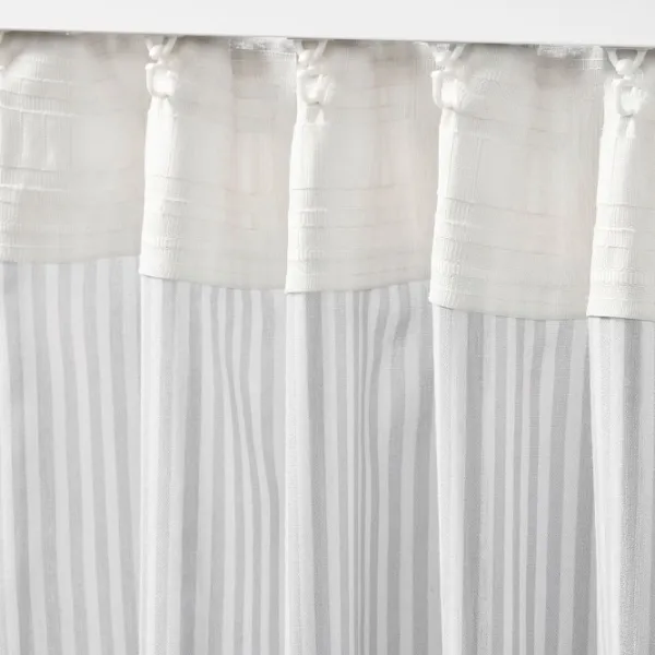 Шторы Ikea Bymott Серый / Хлопок photo 2