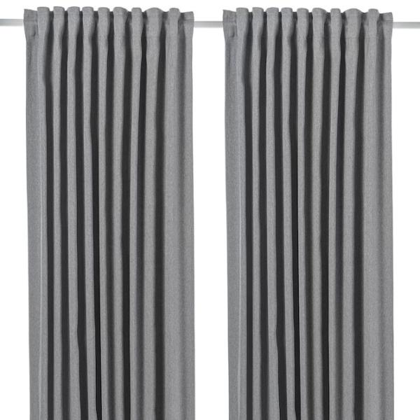 Шторы Ikea Blahuva Серый / Полиэстер photo 1