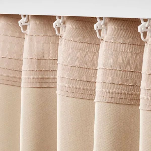 Шторы Ikea Annakajsa Бежевый / Полиэстер photo 5