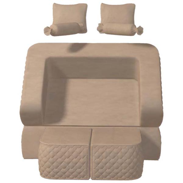 Canapea Tiara Elegance (5727507) Stofă / Light-Beige photo 2