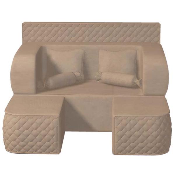 Canapea Tiara Elegance (5727507) Stofă / Light-Beige photo 5