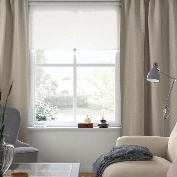 Шторы Ikea Annakajsa Серый / Полиэстер photo 2