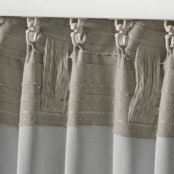 Шторы Ikea Annakajsa Серый / Полиэстер photo 5
