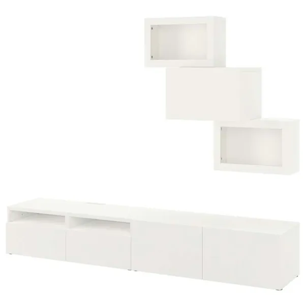 Living Ikea Besta/Lappviken Modulară / White photo 1 Living Ikea Besta/Lappviken Modulară / White photo 1