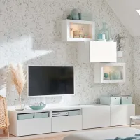 Living Ikea Besta/Lappviken Modulară / White photo 6