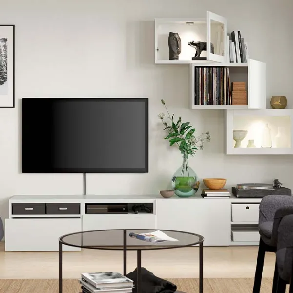 Living Ikea Besta/Lappviken Modulară / White photo 8 Living Ikea Besta/Lappviken Modulară / White photo 8