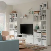 Гостиная Ikea Vihals Модульная / White photo 3