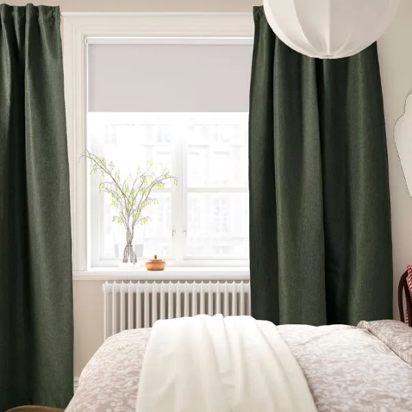 Шторы Ikea Annakajsa Зеленый / Полиэстер photo 3