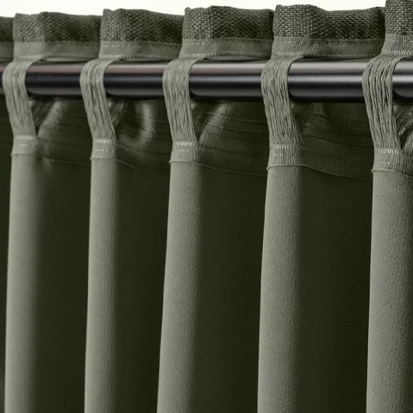 Шторы Ikea Annakajsa Зеленый / Полиэстер photo 4