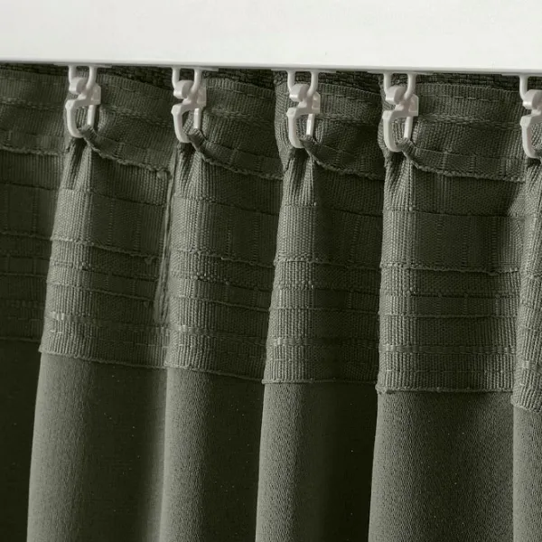 Шторы Ikea Annakajsa Зеленый / Полиэстер photo 5