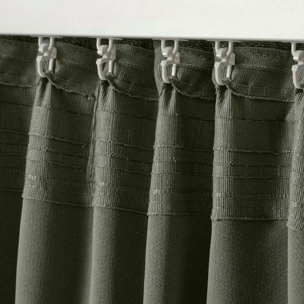 Шторы Ikea Annakajsa Зеленый / Полиэстер photo 5