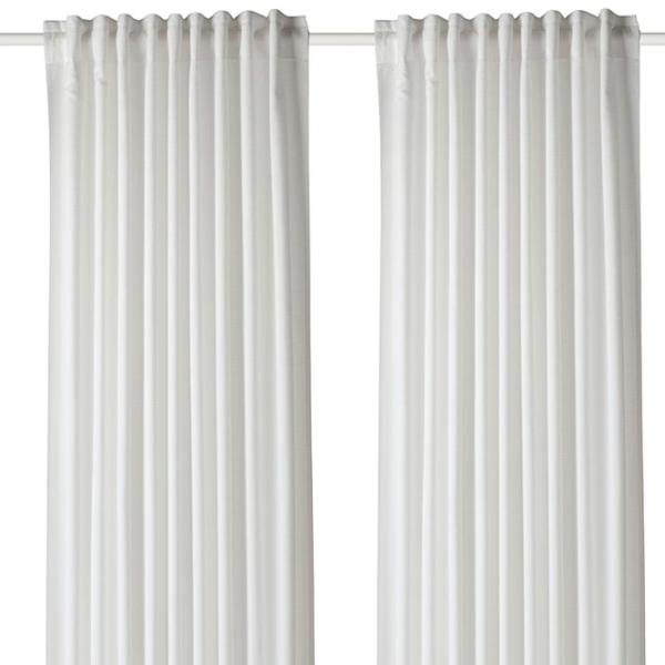 Шторы Ikea Gunnlaug Белый / Полиэстер photo 1