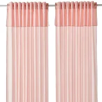 Шторы Ikea Moalisa Розовый / Вискоза