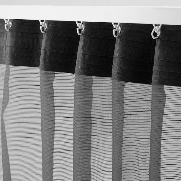 Шторы Ikea Gjertrud Серый / Полиэстер photo 3