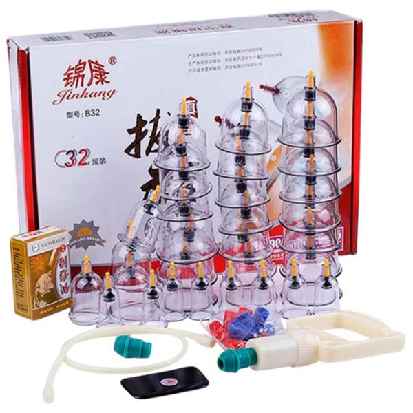 Ventuze pentru masaj Tinkany 10073 Plastic / 32 photo 1