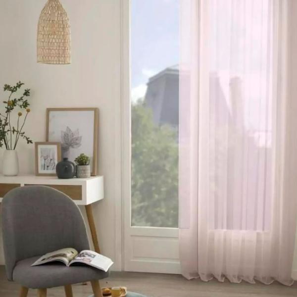 Шторы Atmosphera Moly Розовый / Полиэстер photo 2