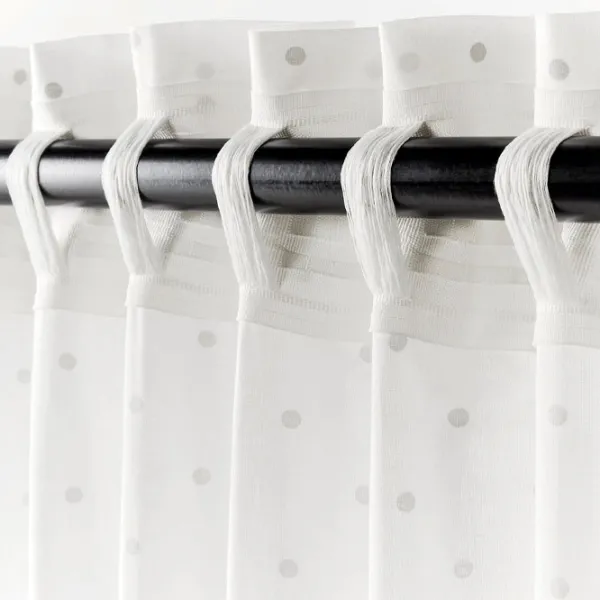 Шторы Ikea Lenda Белый / Хлопок photo 4