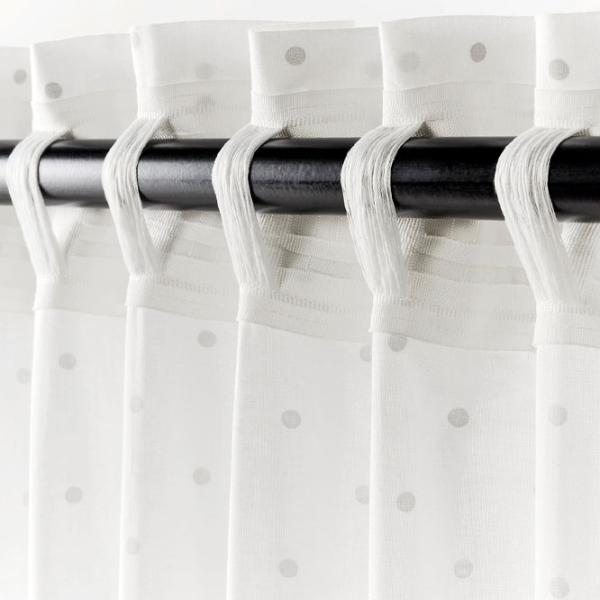 Шторы Ikea Lenda Белый / Хлопок photo 4