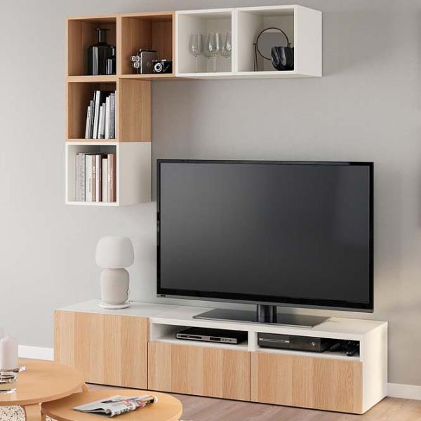Living Ikea Besta/Eket Non-modulară / White photo 5 Living Ikea Besta/Eket Non-modulară / White photo 5