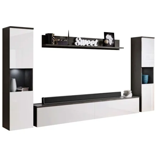Living Bratex Paris XL Modulară / Dark grey photo 1