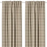 Шторы Ikea Haggveckmal Бежевый / Полиэстер