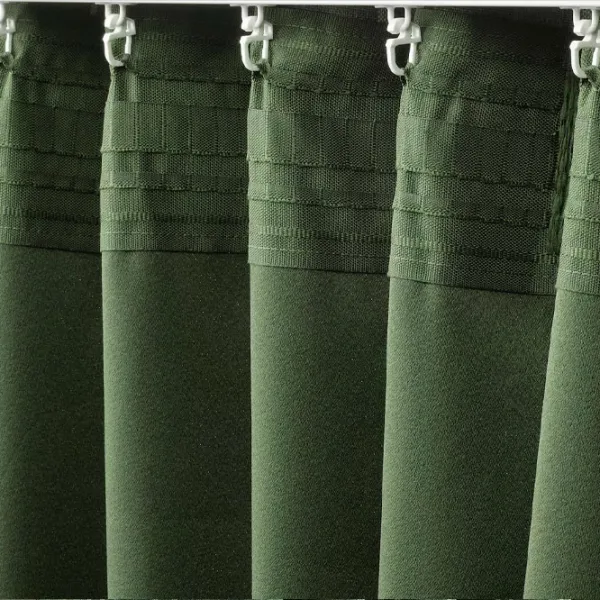 Шторы Ikea Haggveckmal Зеленый / Полиэстер photo 2