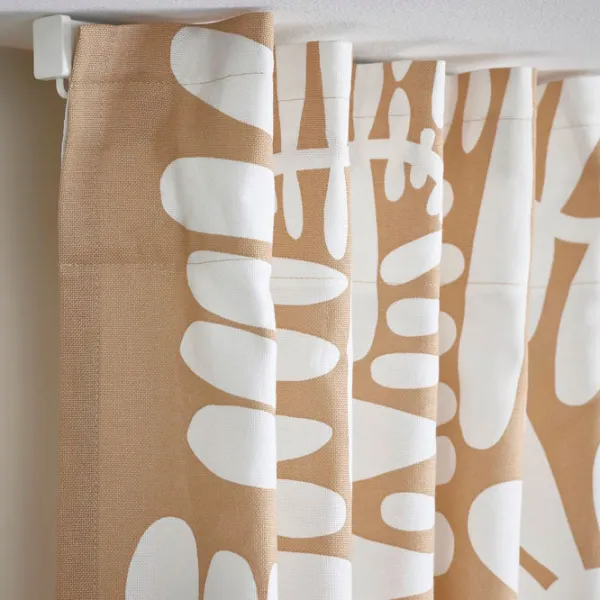 Шторы Ikea Majsmott Бежевый / Хлопок photo 2