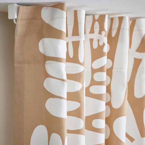 Шторы Ikea Majsmott Бежевый / Хлопок photo 2