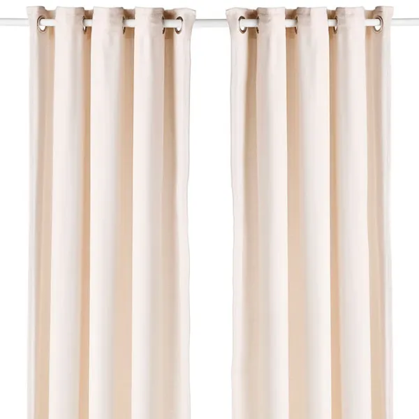 Шторы Ikea Moalina Бежевый / Вискоза photo 1