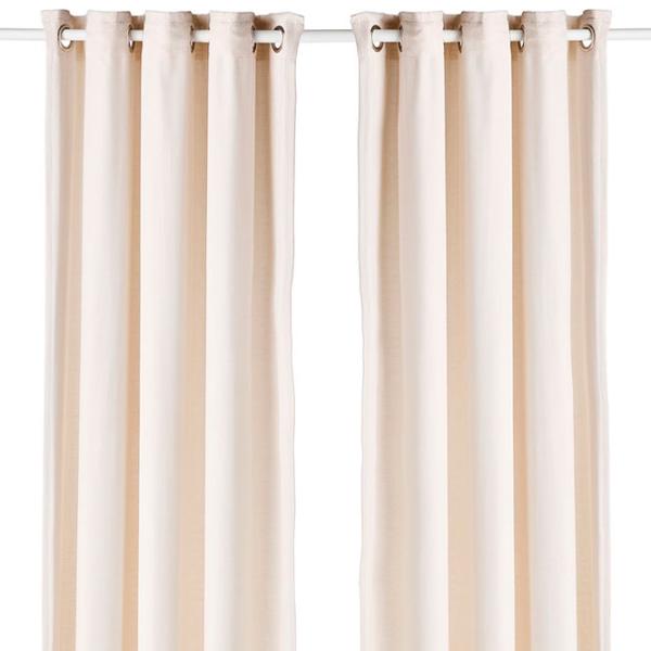 Шторы Ikea Moalina Бежевый / Вискоза photo 1