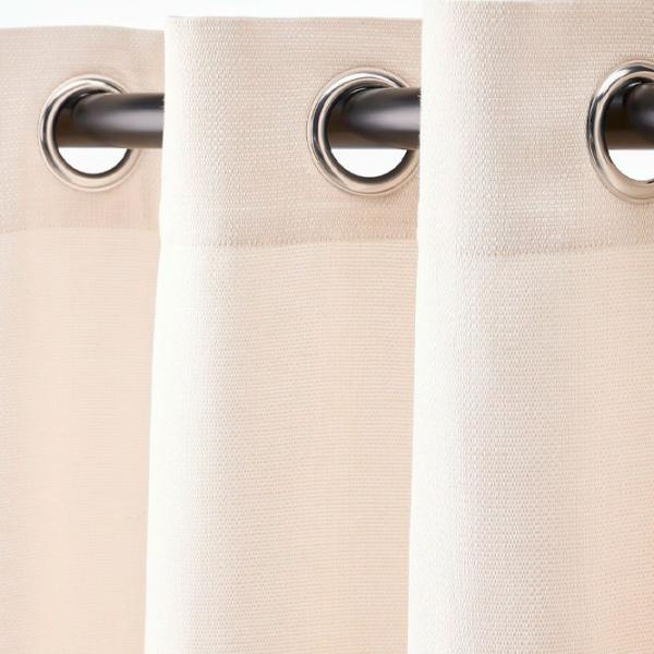 Шторы Ikea Moalina Бежевый / Вискоза photo 5