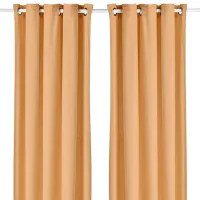 Шторы Ikea Moalina Желтый / Вискоза