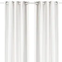 Шторы Ikea Moalina Белый / Вискоза