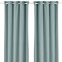 Шторы Ikea Moalina Синий / Вискоза