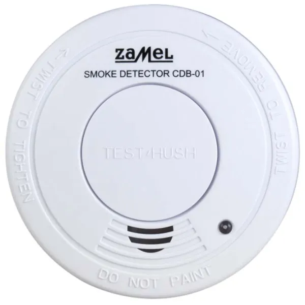 Detector Zamel CDB01 White / Baterie photo 1