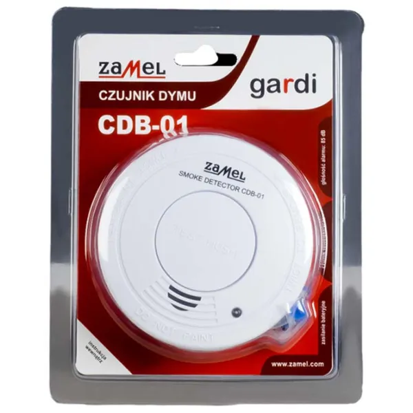 Detector Zamel CDB01 White / Baterie photo 5