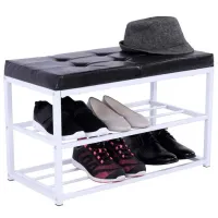 Banchetă Mobhaus Lyros 45 x 70 x 35 /White /Black