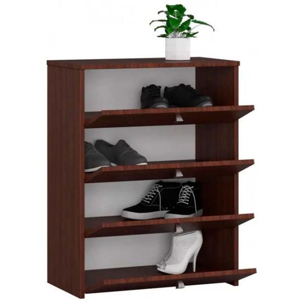 Tumbă pentru încălțăminte Akord 4 80 x 60 x 33 /Wenge /Wenge photo 3