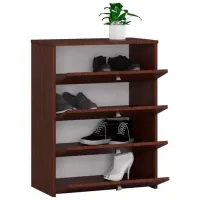 Tumbă pentru încălțăminte Akord 4 80 x 60 x 33 /Wenge /Wenge photo 3